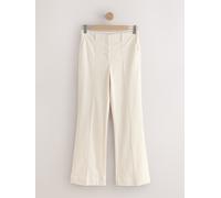 Next Ecru N. Premium Cord Bootcut Trousers