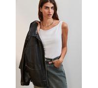 Next Ecru White Open Neck Vest