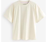 Next Ecru White Oversized 100% Cotton T-Shirt