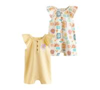 Next Ensemble beige clair / umbra / jaune / mûre, Taille 98
