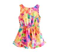 Next Ensemble bleu clair / jaune / orange / rose, Taille 164