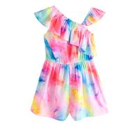 Next Ensemble bleu / jaune / violet / rose clair, Taille 122