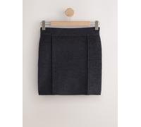 next Ensemble mini-jupe en chenille avec détails de coutures Gris L Regular (FR 46-48)