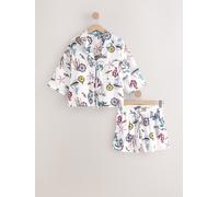 Next Ensemble pyjama court noué sur le devant