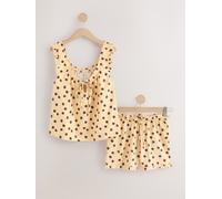 Next Ensemble pyjama short avec gilet en coton