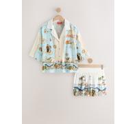 next Ensemble Pyjamas court Coca Cola boutonné bleu FR 42 (EU 40)