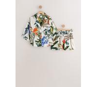 Next Ensemble Pyjamas Shorts boutonné