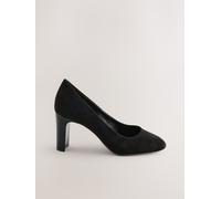 Next Escarpins à bout rond et bloc Noir EU 38 (UK 5)