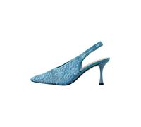 Next Blue Forever Comfort Lace Point Toe Slingback Heels Blue EU 37.5 (UK 4.5)