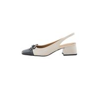 Next Escarpins à bride arrière 'Forever Comfort' ivoire / marine, Taille 38