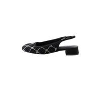 Next Escarpins à bride arrière noir / argent, Taille 38