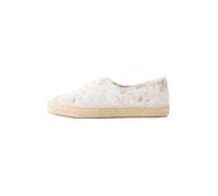 Next White/Blue Forever Comfort Espadrille Lace Up Trainers White/Blue EU 41 (UK 7)