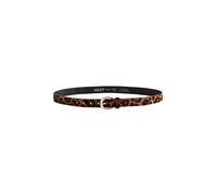 NEXT Femme Ceinture coupe standard en cuir Leopard Print M