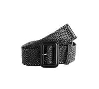 Next Black Wide Raffia Effect Belt