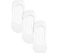 NEXT Femme Chaussettes invisibles, 3 paires Blanc S-M