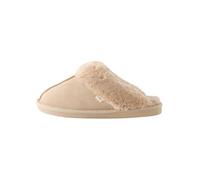 NEXT Femme Chaussons mules en daim doublés de fourrure synthétique Sand L