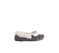 NEXT Femme Chaussons Style Mocassins en Daim