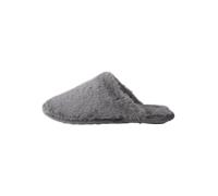 NEXT Femme Chaussons style mules en fourrure synthétique Gris L