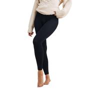 NEXT Femme Collants sans pieds thermiques à doublure polaire 1 paire Noir M