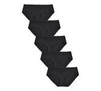 NEXT Femme Culotte Coupe Shorty, Lot de 5 Noir 48