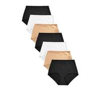 NEXT Femme Culotte couvrante en Microfibre, Lot de 7 | Ce modèle arbore une coupe plus ajustée que les modèles traditionnels