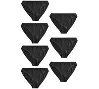 NEXT Femme Culotte échancrée, Lot de 7 Noir 38