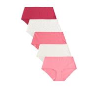 NEXT Femme Culotte mi-Haute, Lot de 5 Berry Pink 48