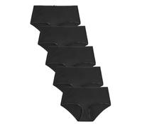 NEXT Femme Culotte mi-Haute, Lot de 5 Noir 36