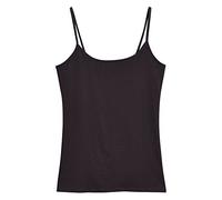 NEXT Femme Débardeur à Fines Bretelles Noir 48