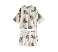 NEXT Femme Ensemble Pyjama Short Douillet | Coupe standard, Taille mi-haute