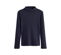 NEXT Femme Haut côtelé à Manches Longues et col roulé Bleu Marine M