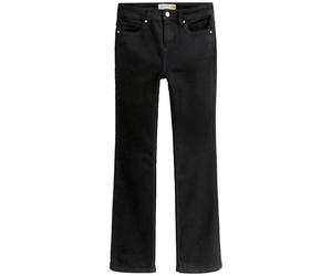 NEXT Femme, Jean Bootcut Super Doux, Denim Doux et Extensible, avec 5 Poches Noir 38