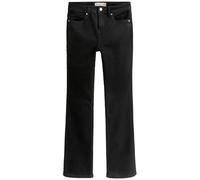 NEXT Femme, Jean Bootcut Super Doux, Denim Doux et Extensible, avec 5 Poches Noir 50