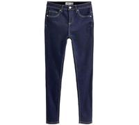 NEXT Femme Jean Skinny Super Doux | Coupe longue, Modèle à cinq poches, Fermeture boutonnée, Passants de ceinture