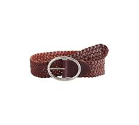 NEXT Femme Large ceinture en cuir Berry Red Plaited M