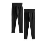 NEXT Femme Legging Taille Haute côtelé, Lot de 2