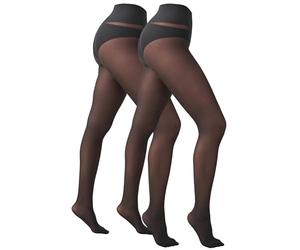 NEXT Femme Lot de 2 paires de collants 30D opaques Ultimate Comfort Noir XS