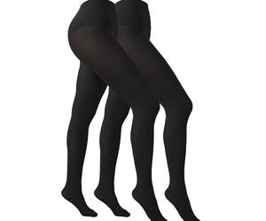 NEXT Femme Lot de deux paires de collants 100D opaques Ultimate Comfort Noir XL