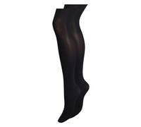 Next Femme Lot de deux paires de collants 40D opaques Ultimate Comfort Noir L