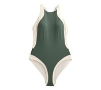 NEXT Femme Maillot de Bain Dos Nu Effet Ventre Plat avec col Montant