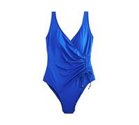 NEXT Femme Maillot de Bain Gainant ruché sur Le côté Bleu Cobalt 48