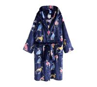 NEXT Femme Peignoir à motif lévrier whippet Bleu marine M