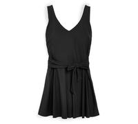 NEXT Femme Robe de nage à Jupette Effet Ventre Plat Noir 40