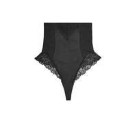 NEXT Femme String Gainant Effet Ventre Plat à Taille Super Haute Noir 48