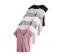 NEXT Femme T-Shirt à Mancherons, Lot de 7