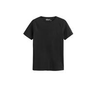 Next Femme T-Shirt Ras de Cou à Manches Courtes pour Le Quotidien en Coton Majoritaire Noir 44