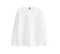 NEXT Femme T-Shirt Ras de Cou épais à Manches Longues Blanc 42