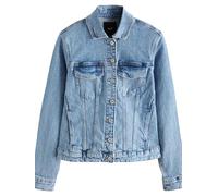 NEXT Femme Veste en Jean ajustée Bleu Moyen 44