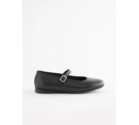 Next Fille Babies d'école en Cuir Matt Black