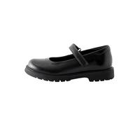 Next Fille Babies en Cuir pour l’école à Semelle épaisse - Pointure Large (G) Matt Black